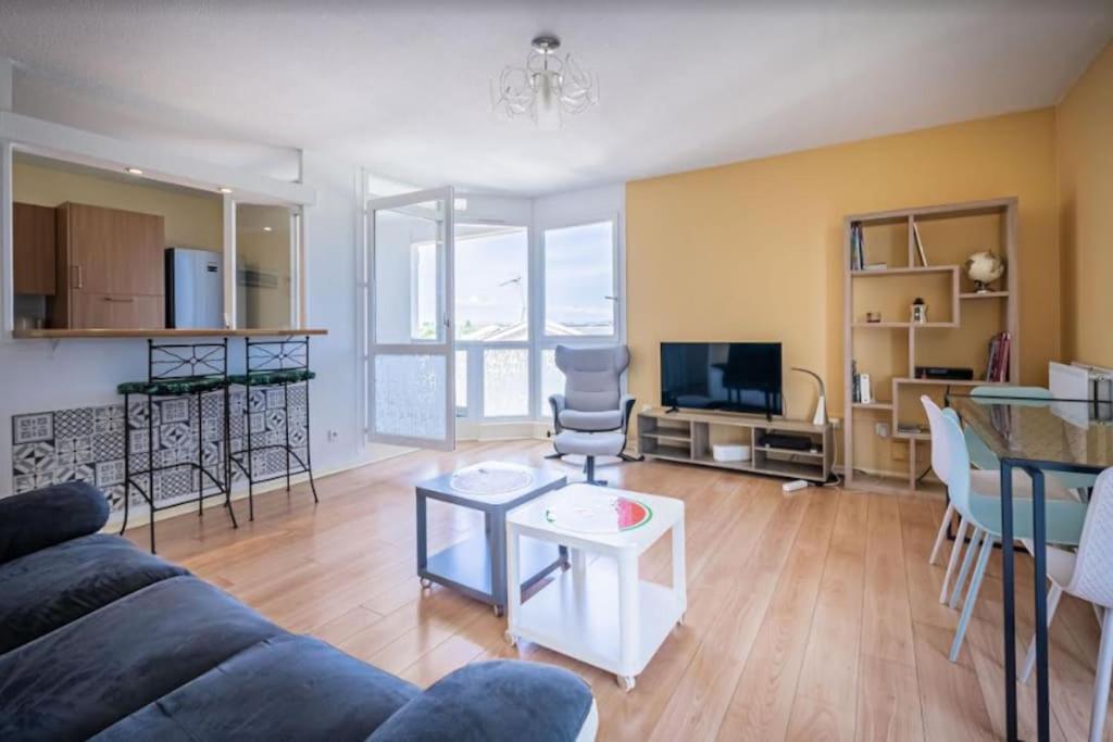 蒙彼利埃L'Horizon, T3, Terrasse, Pkg, Quartier Antigone公寓 外观 照片
